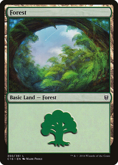 Forest [Commander 2016 - 350]