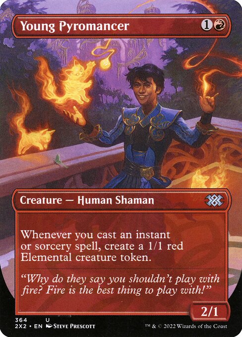 Young Pyromancer [Double Masters 2022 - 364]