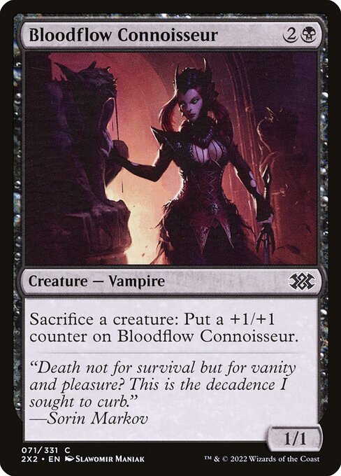 Bloodflow Connoisseur [Double Masters 2022 - 71]