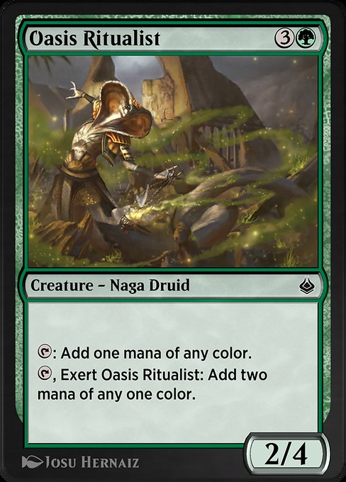 Oasis Ritualist [Amonkhet Remastered - 205]