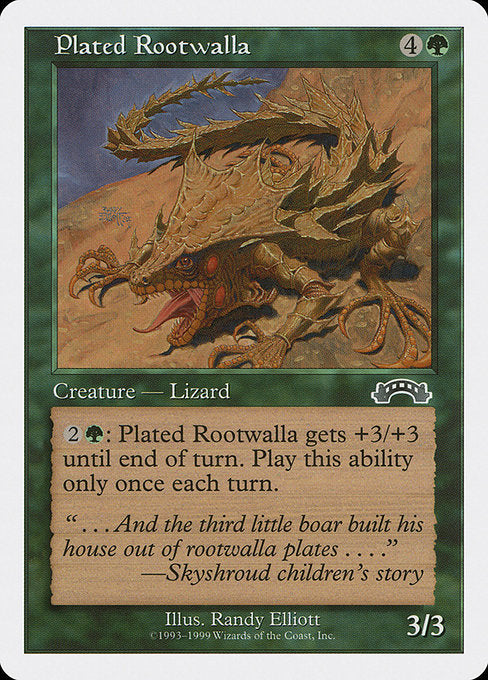 Plated Rootwalla [Battle Royale Box Set - 52]