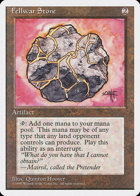 Fellwar Stone [Fourth Edition - 319]