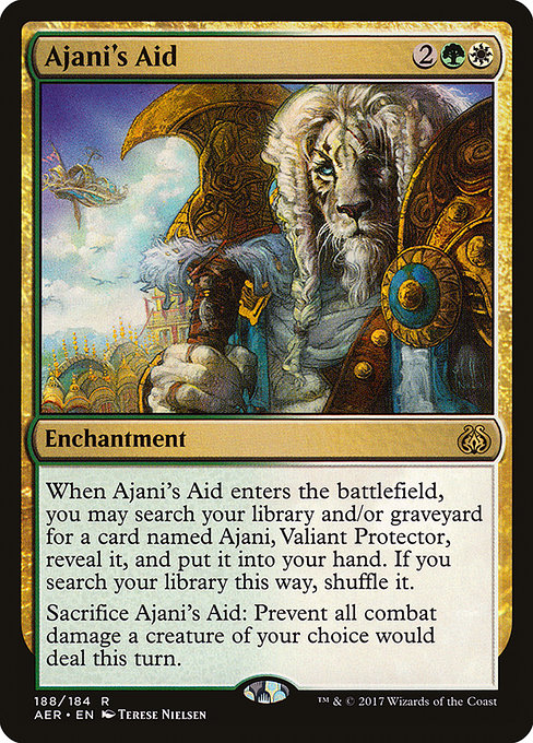 Ajani's Aid [Aether Revolt - 188]