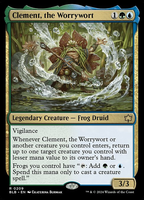 Clement, the Worrywort [Bloomburrow - 209]