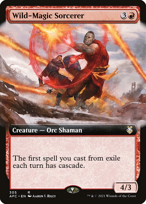 Wild-Magic Sorcerer [Forgotten Realms Commander - 305]