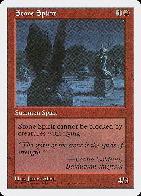 Stone Spirit [Fifth Edition - 271]