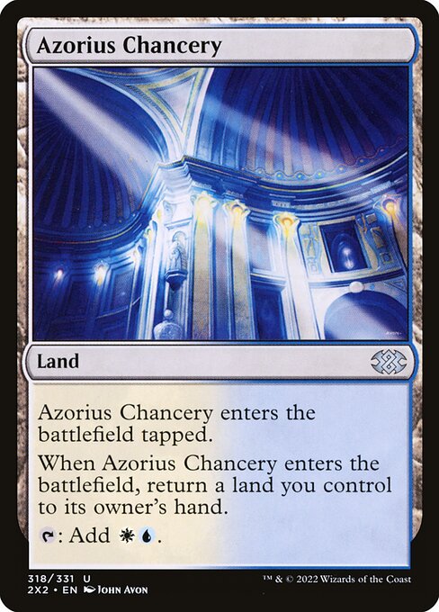 Azorius Chancery [Double Masters 2022 - 318]