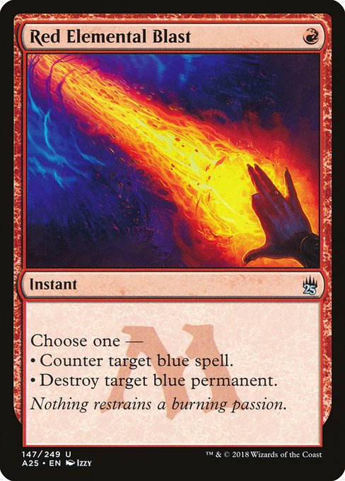 Red Elemental Blast [Masters 25 - 147]