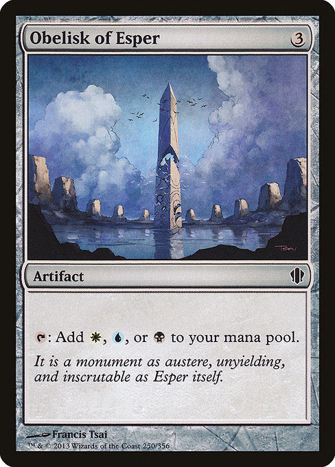 Obelisk of Esper [Commander 2013 - 250]