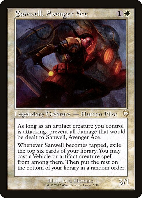Sanwell, Avenger Ace [The Brothers' War Commander - 5]