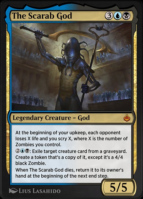 The Scarab God [Amonkhet Remastered - 259]