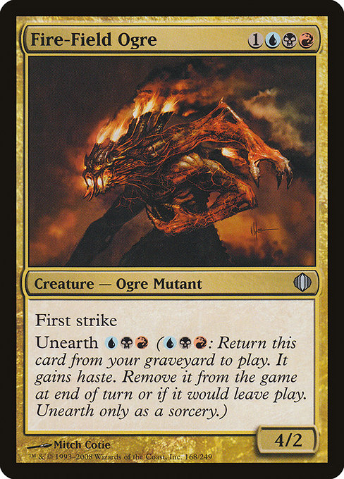 Fire-Field Ogre [Shards of Alara - 168]