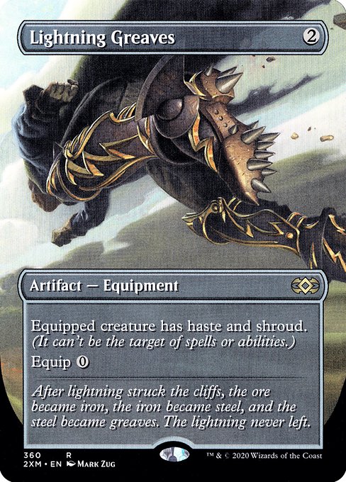 Lightning Greaves [Double Masters - 360]