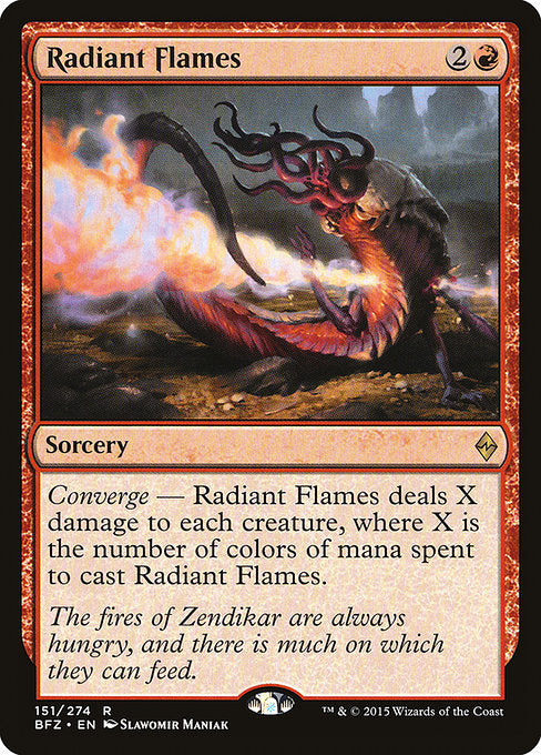 Radiant Flames [Battle for Zendikar - 151]