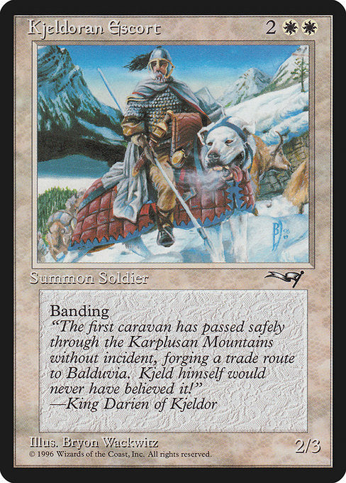 Kjeldoran Escort [Alliances - 7b]