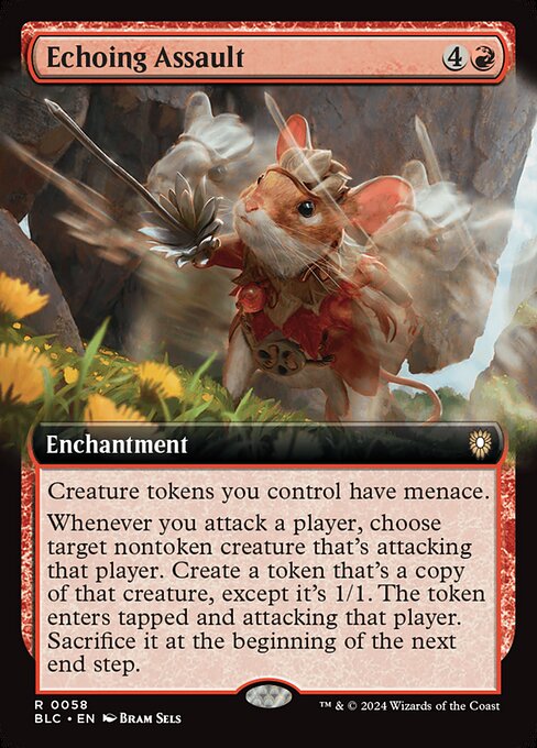 Echoing Assault [Bloomburrow Commander - 58]