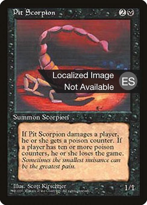 Pit Scorpion [Fourth Edition Foreign Black Border - 153]