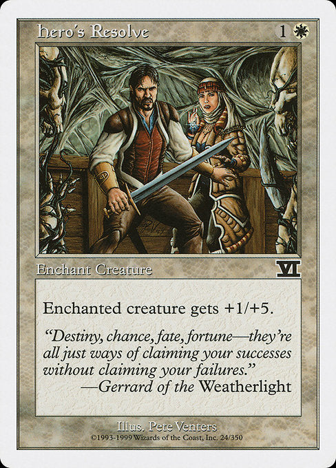 Hero's Resolve [Classic Sixth Edition - 24]