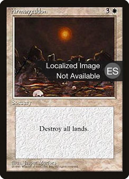 Armageddon [Fourth Edition Foreign Black Border - 5]