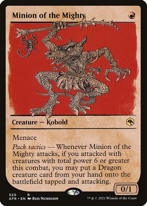 Minion of the Mighty [Adventures in the Forgotten Realms - 320]