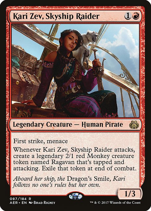 Kari Zev, Skyship Raider [Aether Revolt - 87]