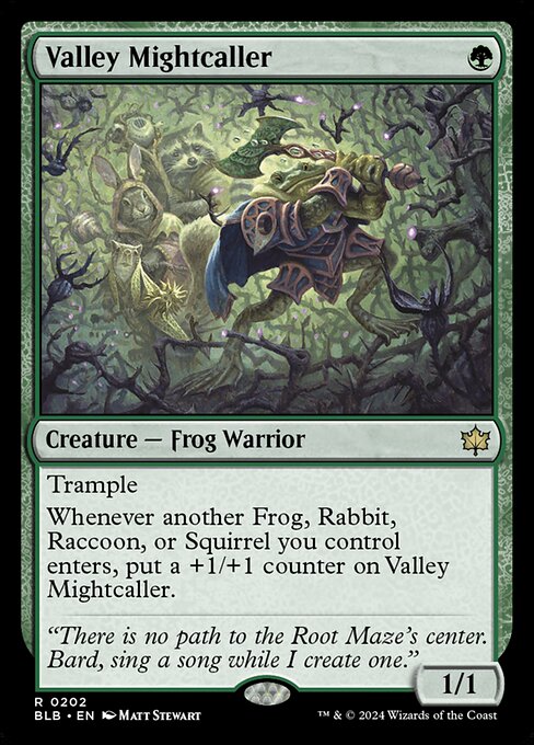 Valley Mightcaller [Bloomburrow - 202]