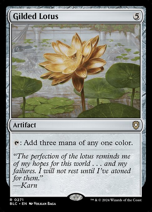 Gilded Lotus [Bloomburrow Commander - 271]