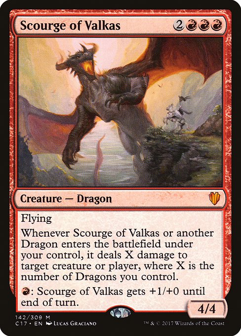 Scourge of Valkas [Commander 2017 - 142]