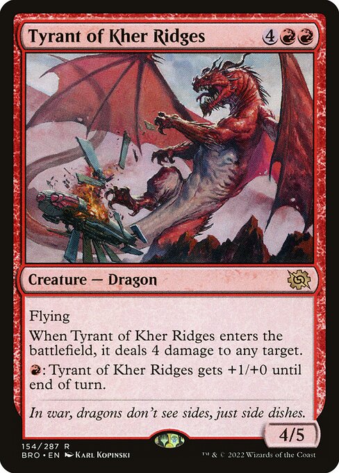 Tyrant of Kher Ridges [The Brothers' War - 154]