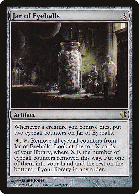 Jar of Eyeballs [Commander 2013 - 244]