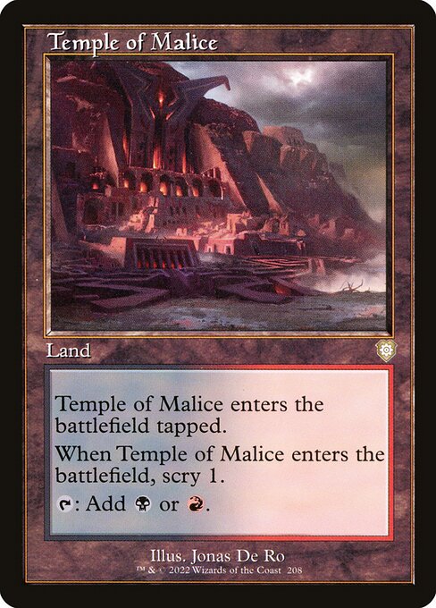 Temple of Malice [The Brothers' War Commander - 208]