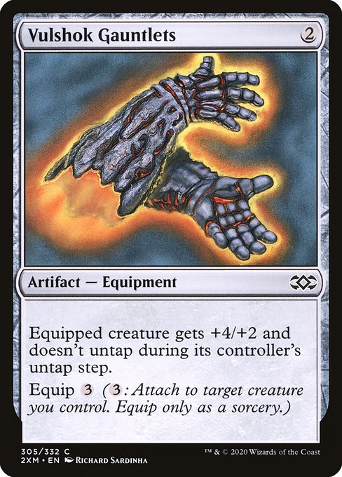 Vulshok Gauntlets [Double Masters - 305]