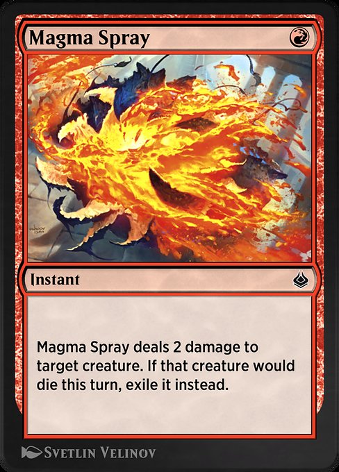 Magma Spray [Amonkhet Remastered - 164]