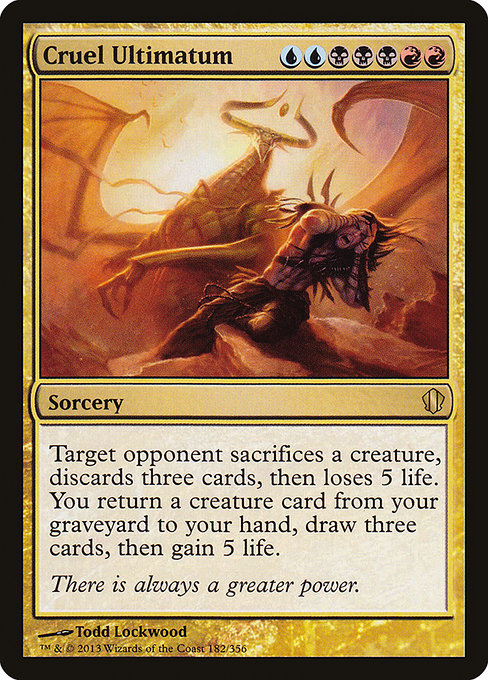 Cruel Ultimatum [Commander 2013 - 182]