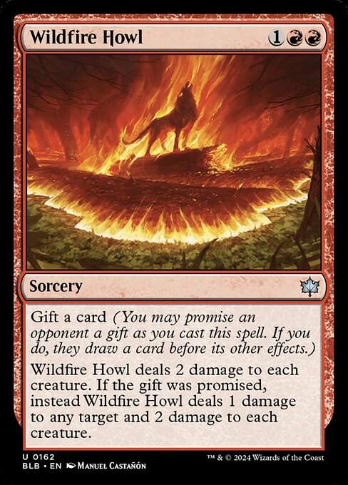 Wildfire Howl [Bloomburrow - 162]