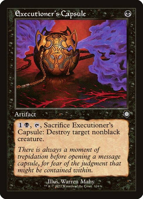 Executioner's Capsule [The Brothers' War Commander - 104]