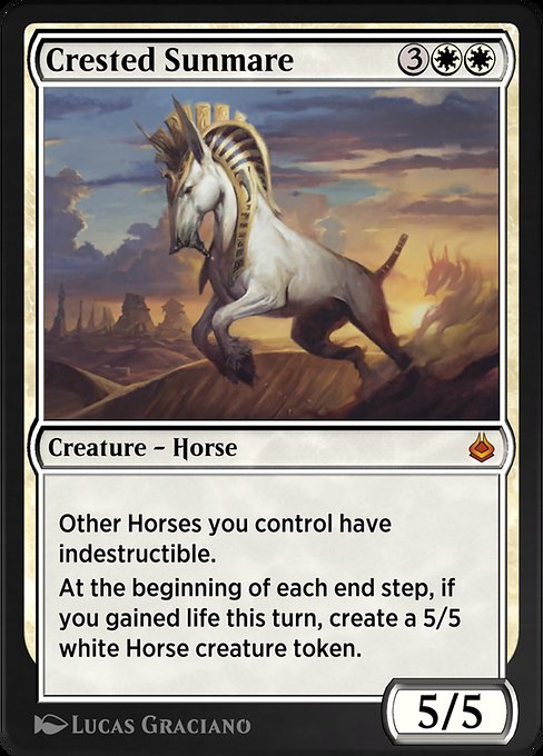 Crested Sunmare [Amonkhet Remastered - 11]