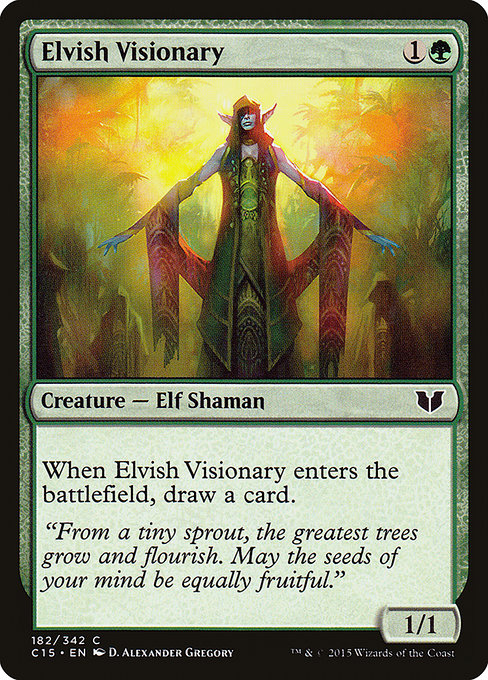 Elvish Visionary [Commander 2015 - 182]