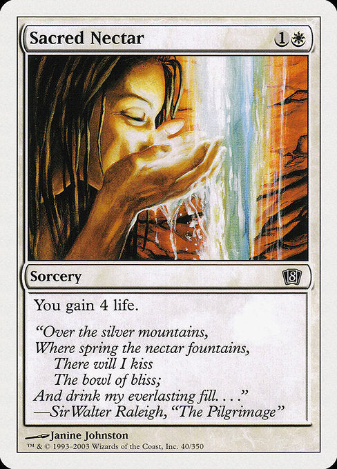 Sacred Nectar [Eighth Edition - 40]