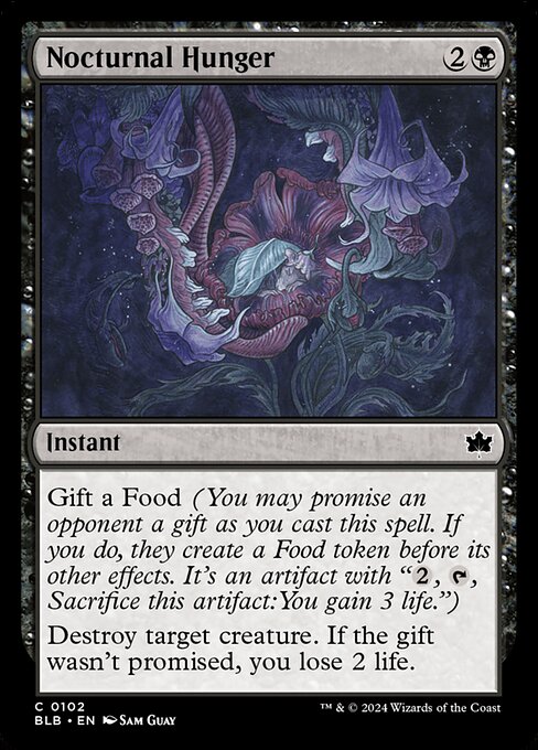 Nocturnal Hunger [Bloomburrow - 102]