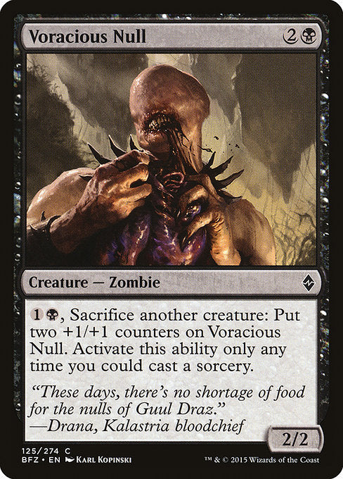 Voracious Null [Battle for Zendikar - 125]