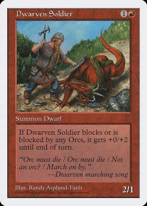 Dwarven Soldier [Fifth Edition - 221]