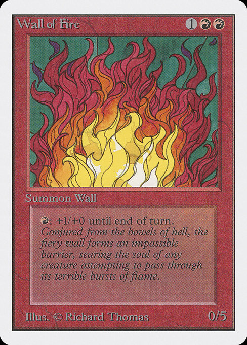 Wall of Fire [Unlimited Edition - 182]