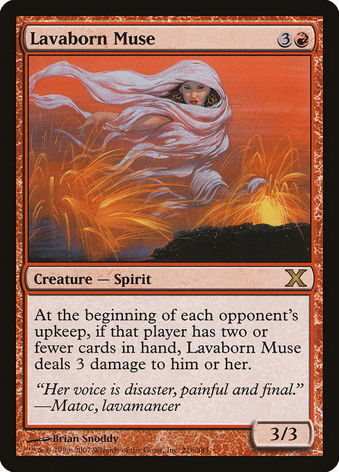 Lavaborn Muse [Tenth Edition - 216]