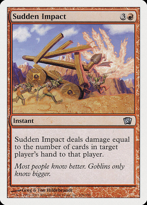 Sudden Impact [Eighth Edition - 226]