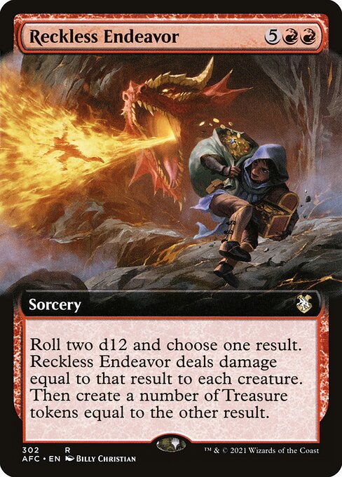 Reckless Endeavor [Forgotten Realms Commander - 302]
