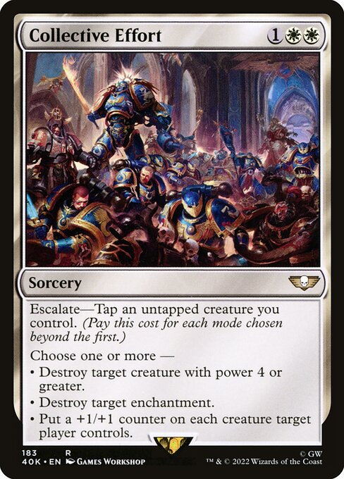 Collective Effort [Warhammer 40,000 Commander - 183]