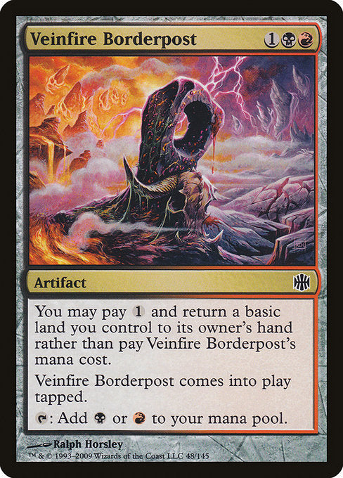 Veinfire Borderpost [Alara Reborn - 48]