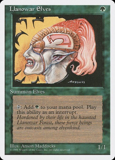 Llanowar Elves [Fourth Edition - 261]