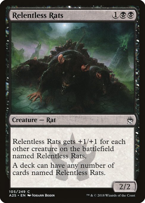 Relentless Rats [Masters 25 - 105]